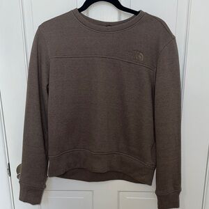 The North Face Brown Crewneck Sweatshirt